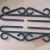 Broderi Beslag Kraftig Sort m. ornament - 1stk *SE STR.*