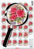 Klik her for at se flere billeder og f� mere information om varen:&nbsp; 4807 - 3D Roser (34 ovaler)