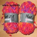 Klik her for at se flere billeder og f� mere information om varen:&nbsp; 3407 Hot 28 - Orange, Lilla, Rød - 50g 1ng.