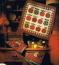 Klik her for at se flere billeder og f mere information om varen:  Dm 1116/ Mønster - Patchwork Ophæng mm. Æbler *org*
