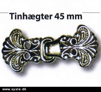 3011 - Norsk hægte 45mm - 1 sæt. *SE TILBUD*