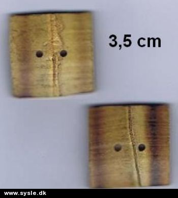 6450 - 4k Træknapper - 3,5cm - 1stk.