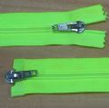 Klik her for at se flere billeder og f� mere information om varen:&nbsp; Lynlås - 2vejs. 06mm Nylon - Neon Gulgrøn (DELBAR)