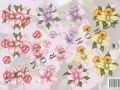 Klik her for at se flere billeder og f� mere information om varen:&nbsp; 2308 - 3D Trompetblomst - 3 kort