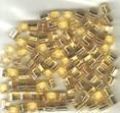 Klik her for at se flere billeder og f� mere information om varen:&nbsp; 0221 - 4k Kubeperler 4mm - GULD - 100 i ps.