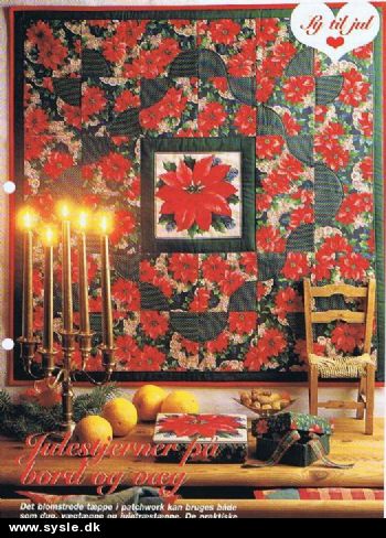 Fj 45-96-03: Mønster: Patchwork dug/vægtæppe/æske *org*