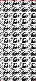 Klik her for at se flere billeder og f mere information om varen:  5301 Stix Tekst - Tak *52 på ark*