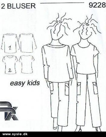 9228 BK easy kids - 2 Bluser
