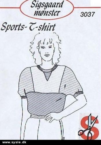 3037 Sigsgaard - Sports T-shirt (voksen)