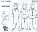 Klik her for at se flere billeder og f� mere information om varen:&nbsp; BK 9253/ Easy kids - 3 Bluser (børn)