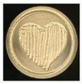 Klik her for at se flere billeder og f� mere information om varen:&nbsp; Segl med træskaft - HJERTE