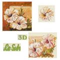 Klik her for at se flere billeder og f� mere information om varen:&nbsp; 9828 - 3D Hibiscus - 2 kort