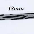 Klik her for at se flere billeder og f� mere information om varen:&nbsp; Bå 0282 Velourbånd m. Dyreprint - 19mm Sort/hvid *pr. m. *