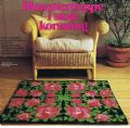 Klik her for at se flere billeder og f� mere information om varen:&nbsp; 05-84 Mønster: Broderet gulvtæppe m. blomster *Org.*