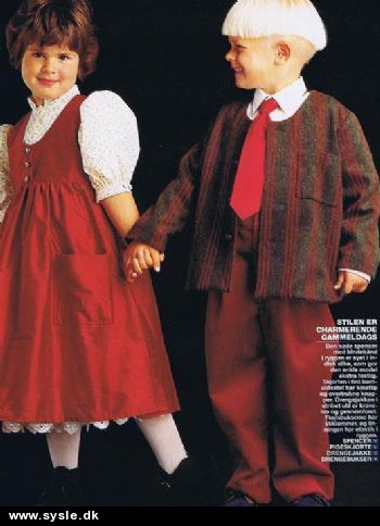 12-93 Festtøj til børn 4-8år (mønster)