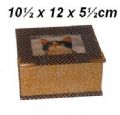 Klik her for at se flere billeder og f� mere information om varen:&nbsp; RS03/ Patchwork æske 10½x12x5½cm (uden stof)