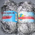 Klik her for at se flere billeder og f mere information om varen:  0300 Soleil Safari Pelsgarn 50g - Grå/Hvid Multi pr.ng- 