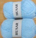 Klik her for at se flere billeder og f� mere information om varen:&nbsp; 015 Husar Acryl - LYS BLÅ - 1ng.