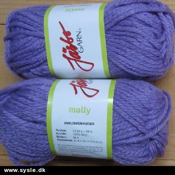 009 Molly - Mellem Lilla - 50g 1ng.