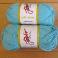 Klik her for at se flere billeder og f� mere information om varen:&nbsp; 870 Soft Cotton - Lys TYRKIS - 1ng