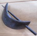 Klik her for at se flere billeder og f mere information om varen:  Striklukning m. Pind -10cm - Rødbrun - 1stk. *DEN SIDSTE*