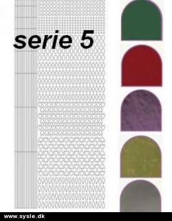 Serie 05 - Dots-stix *Flere Farver* 1ark.