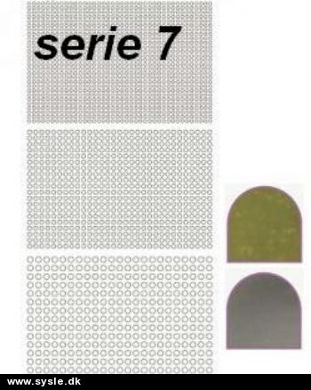 Serie 07 - Dots-stix *Flere Farver* 1ark.