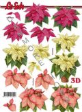 Klik her for at se flere billeder og f� mere information om varen:&nbsp; 7299 - 3D Julestjerner i 3fv. - 2 kort