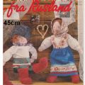 Klik her for at se flere billeder og f� mere information om varen:&nbsp; 25-90 Mønster: Strik dukker fra Rusland 45cm