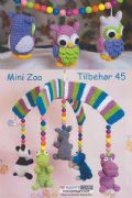 Klik her for at se flere billeder og f� mere information om varen:&nbsp; Hj 0045/(3) Mønster, Mini Zoo og Ugler med Bomuldsgarn