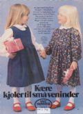 Klik her for at se flere billeder og f� mere information om varen:&nbsp; 11-81 Mønster: Sy Pigespencer/Kjole 4-6år *mø. ark*