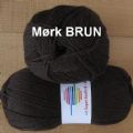 Klik her for at se flere billeder og f� mere information om varen:&nbsp; 005 Super Socks - Mørk BRUN - 150g 1ng.