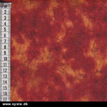 3504 Patch. Orange *SPLASH* B:115cm - pris pr. ½m