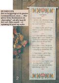 Klik her for at se flere billeder og f mere information om varen:  Hv 24-80-02: Mønster: Klokkestreng, Husregler 19x52cm *org*