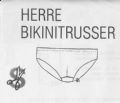 Klik her for at se flere billeder og f mere information om varen:  Si 5168 Mønster: Herre Bikinitrusser 10-11år (bø.)
