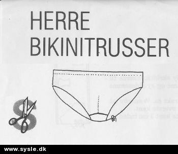 Si 5168 Mønster: Herre Bikinitrusser 10-11år (bø.)