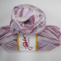 Klik her for at se flere billeder og f� mere information om varen:&nbsp; 5938 Baby Pascal - Lilla/Hvid meleret - 50g 1ng