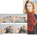 Klik her for at se flere billeder og f� mere information om varen:&nbsp; 092 Rizos Båndgarn, Sort/Orange- 100g pr.ng.