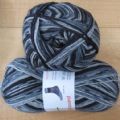 Klik her for at se flere billeder og f� mere information om varen:&nbsp; 111 Super Socks - Sort/Grå Print - 150g 1ng.