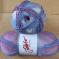 Klik her for at se flere billeder og f� mere information om varen:&nbsp; 9005 Elise Bommixgarn - Rosa/Lilla/Blå - 1ng. 100g