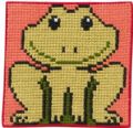 Klik her for at se flere billeder og f� mere information om varen:&nbsp; 9165 Påmalet Stramaj - Frø - 25x25cm - 1stk.
