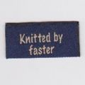 Klik her for at se flere billeder og f� mere information om varen:&nbsp; 41424 Mærke: *Knittet by faster* 2x5cm - 1stk. 