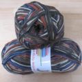 Klik her for at se flere billeder og f� mere information om varen:&nbsp; 0134 Super Socks 150g - Grå/Orange/Råhvid Print - 1ng.