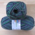 Klik her for at se flere billeder og f� mere information om varen:&nbsp; 0092 Strømpegarn, Inka 100g - Grøn/Grå/Sort/ print - 1ng.