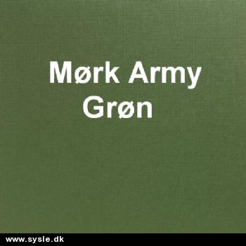 Lynlås - Metal 4mm - Mørk Army Grøn