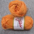 Klik her for at se flere billeder og f� mere information om varen:&nbsp; 8858 Soft Cotton - Lys ORANGE - 1ng