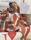 Klik her for at se flere billeder og f� mere information om varen:&nbsp; Fj 47-09-36:A: Mønster: Patchwork tæppe 140x175cm *org*