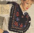 Klik her for at se flere billeder og f� mere information om varen:&nbsp; Hv 07-82-49 Mønster: Broderet Sjal (org)