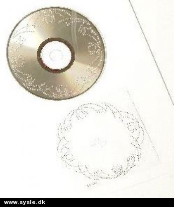 10264 - CD til broderi - ø:12cm Buer - 1stk. 