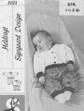 Klik her for at se flere billeder og f� mere information om varen:&nbsp; Si 1021/ Mønster: Baby Heldragt (bø.)